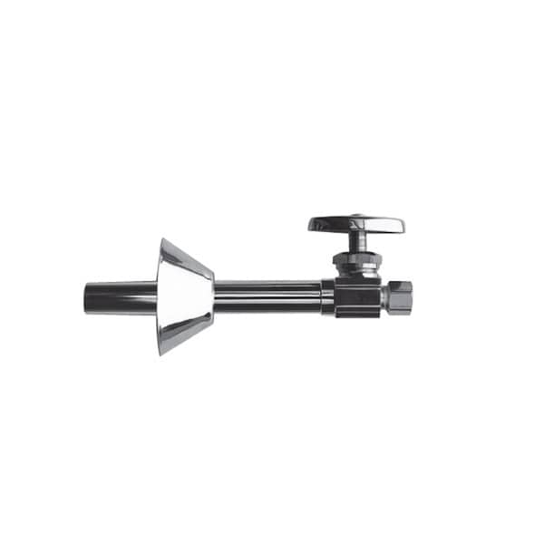 Straight Valve Kit, 1/2" Sweat in Flat Black